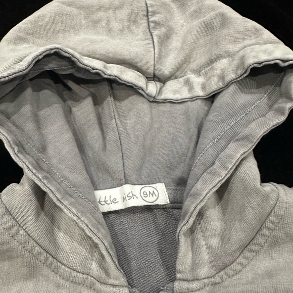 Designer From Denny’s! Little Mish Gray Kids Matching Set with Smiley Faces - Picture 10 of 15